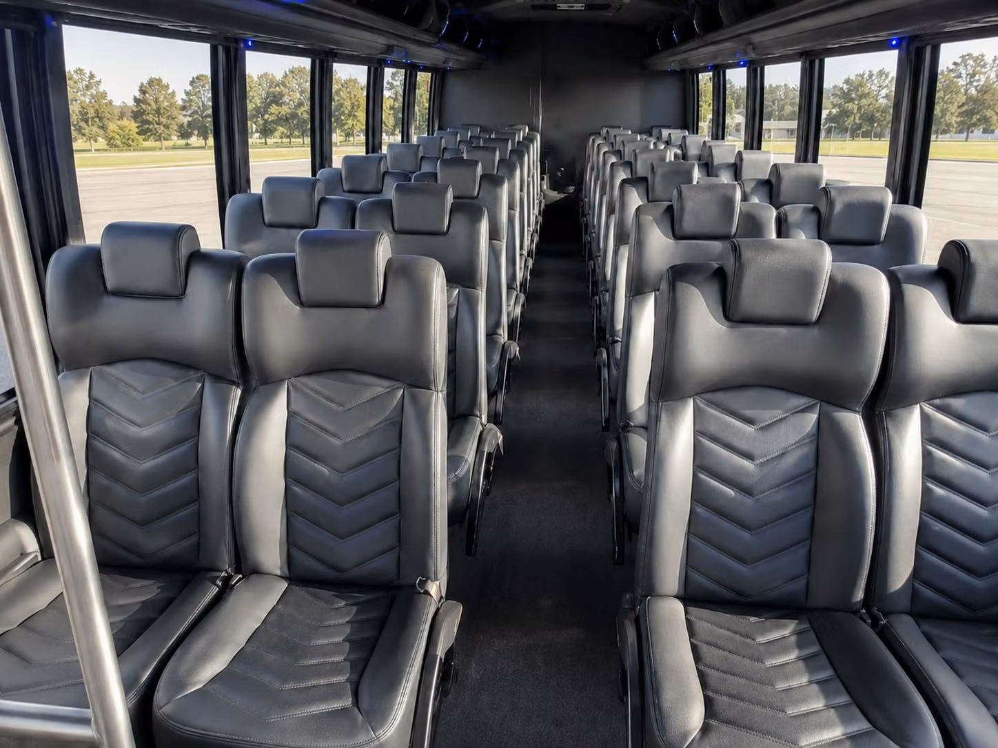 18 passenger minibus inside
