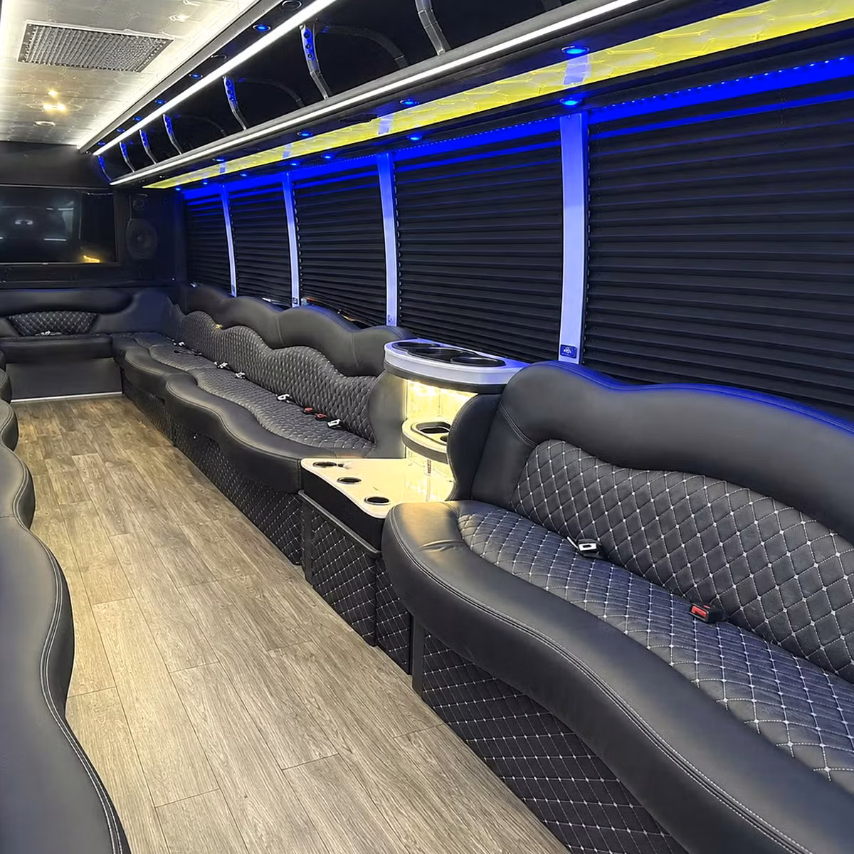 party bus interior