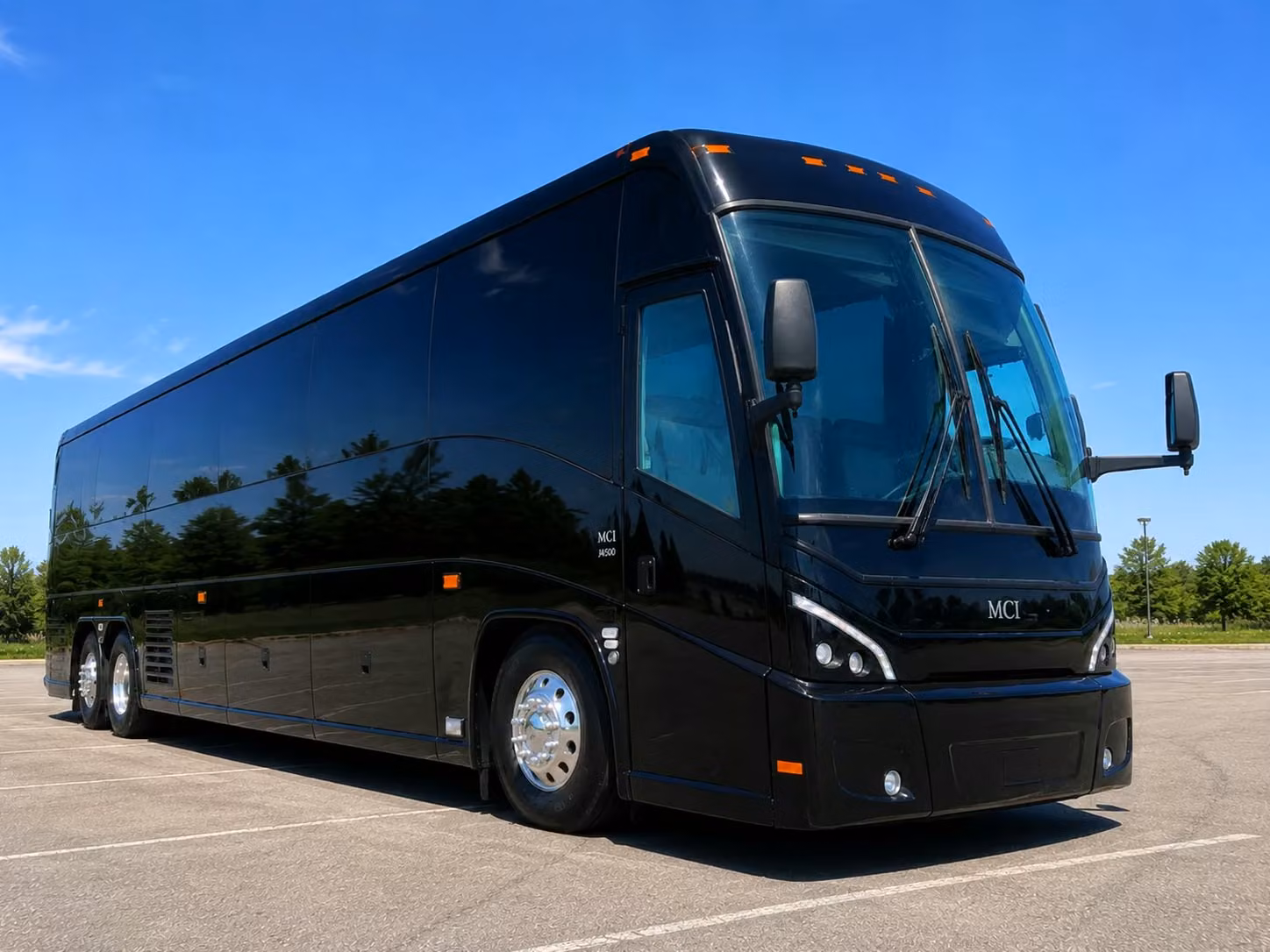 peoria charter bus interior